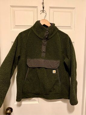 Women's Carhartt Fleece Quarter Snap Jacket
